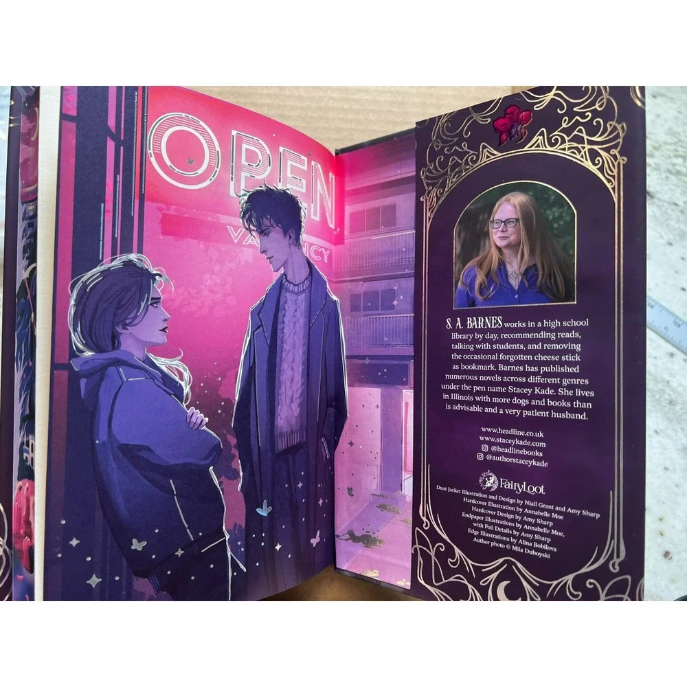 Death's Daughter by S.A Barnes Fairyloot April 2026 Romantasy Exclusive Edition